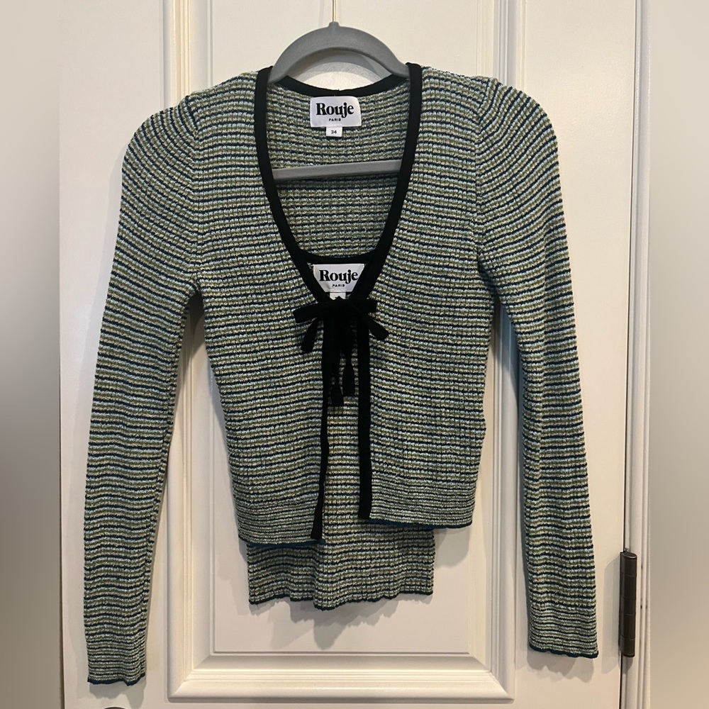 ROUJE Thomas Cardigan and Elvina Tank